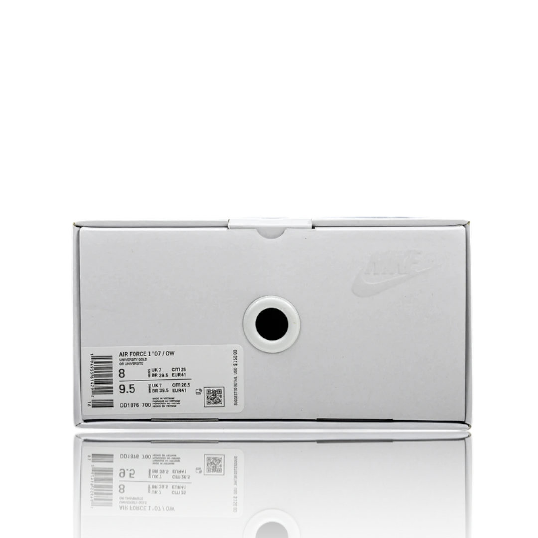 Off-White x AF1 ‘University Gold’