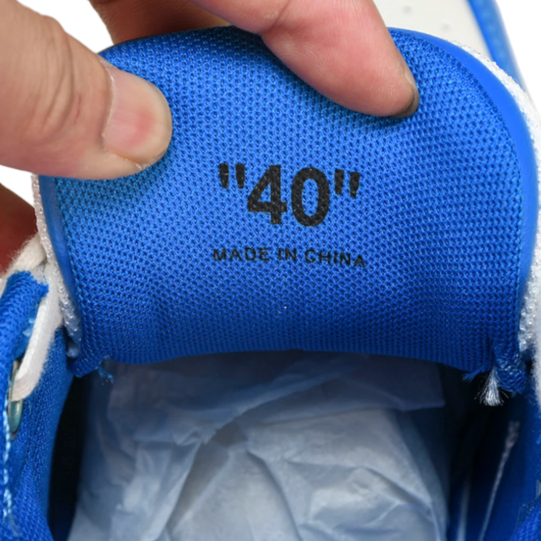 Off-White Out Of Office Low Top 'White Blue'