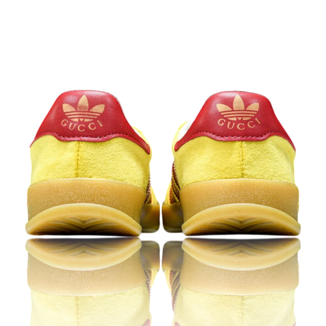 Guссi x Gazelle 'Yellow Velvet'