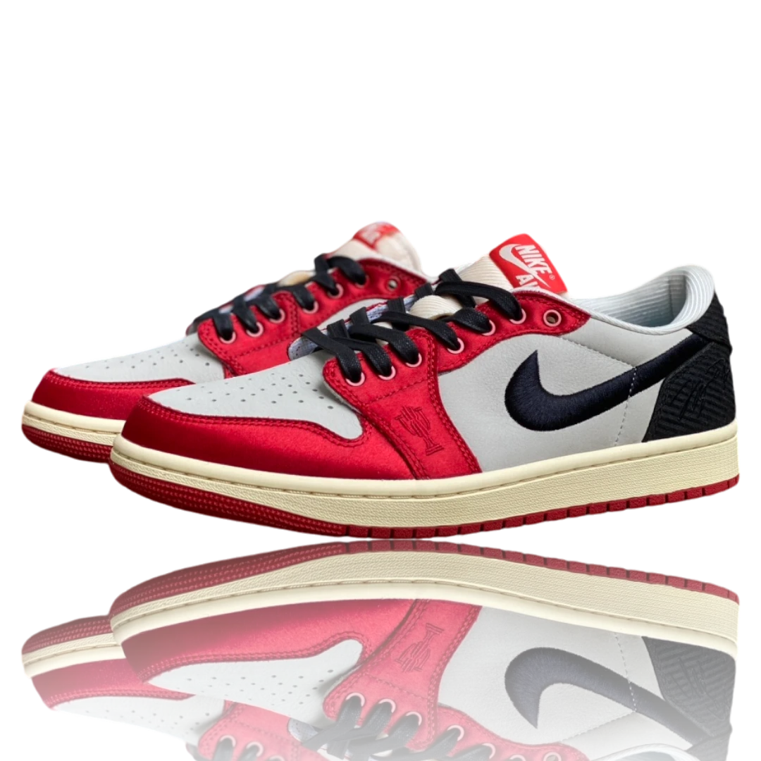 AJ1 Retro Low OG x Trophy Room 'Rookie Card' Away