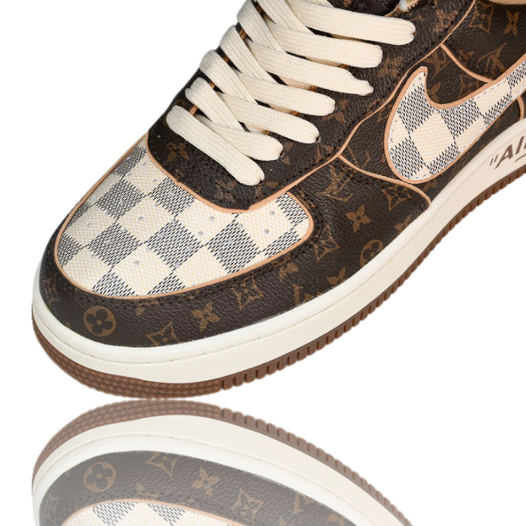 Louis Vuittоп x AF1 By Virgil Abloh ‘Monogram Brown'