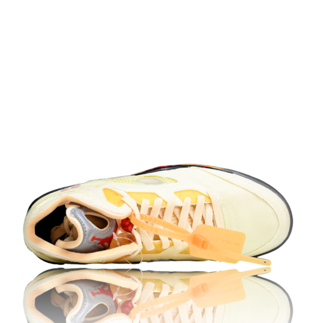 Off-White x AJ5 Retro 'Sail'