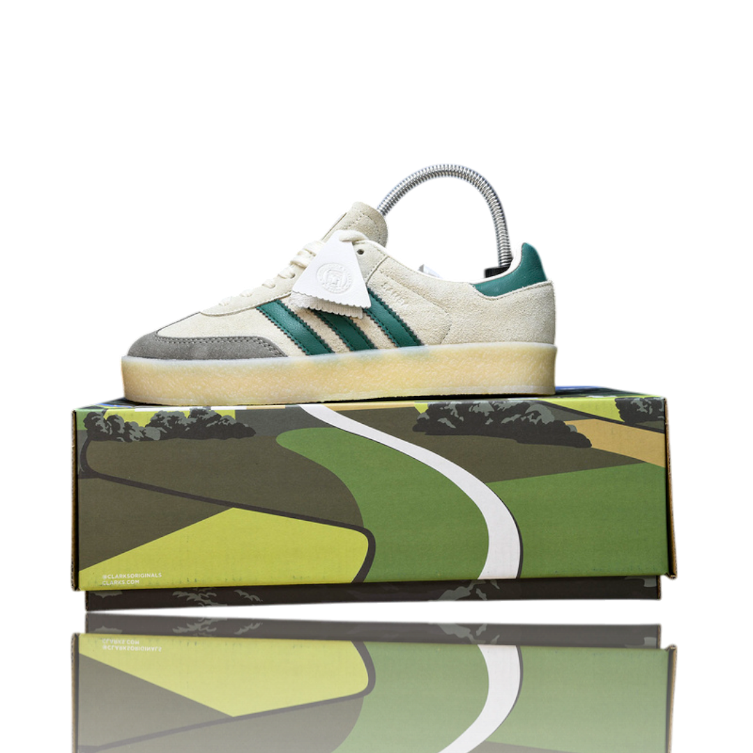 AD x Clarks '8th Street Samba' By Ronny Fieg 'White Green'