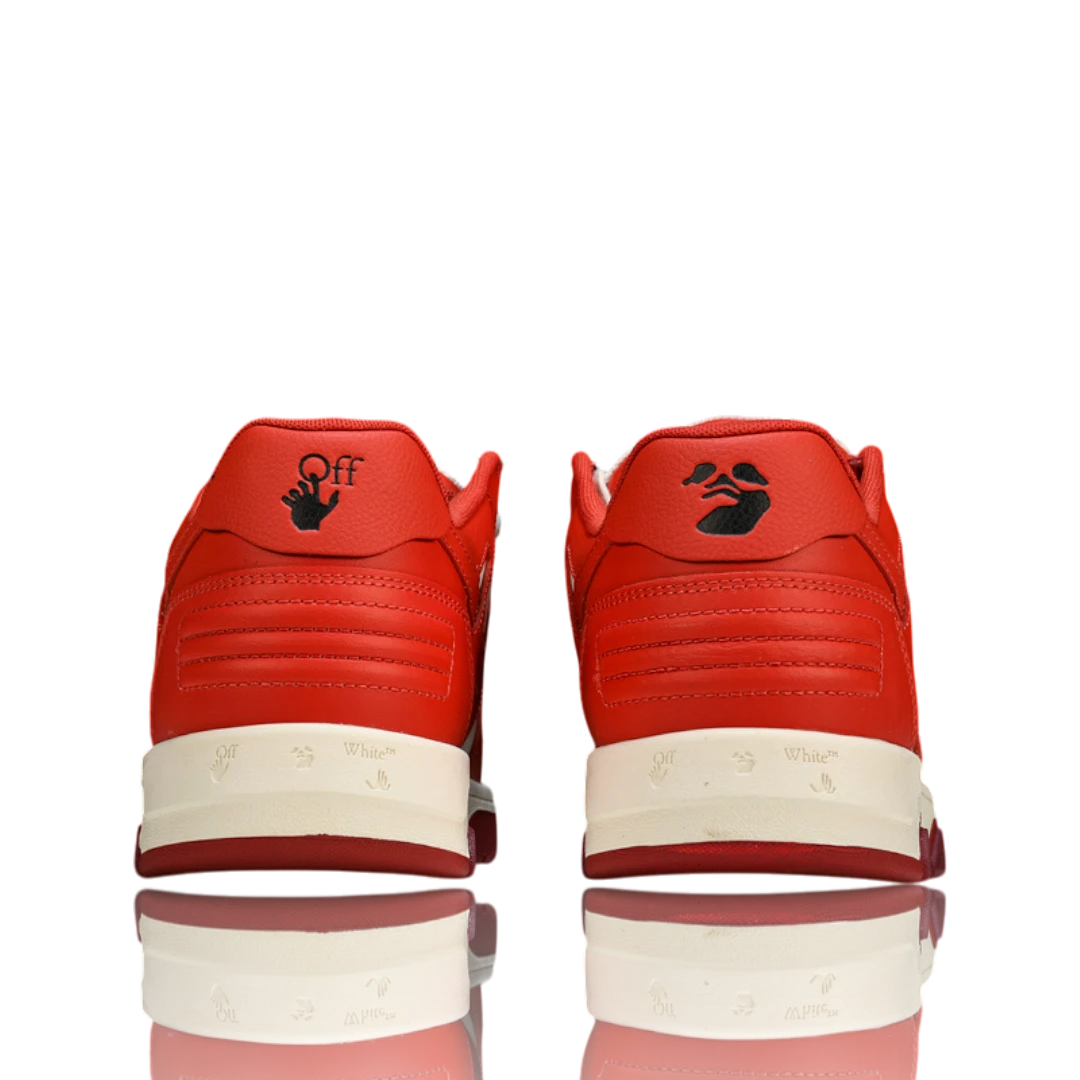 Off-White Out Of Office Low Top 'White Red'