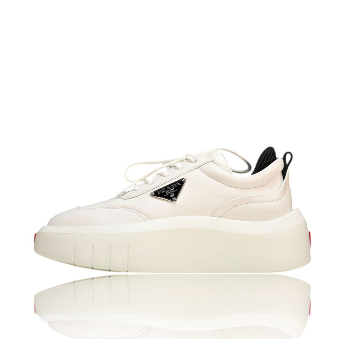 Prada Plateforms 'White