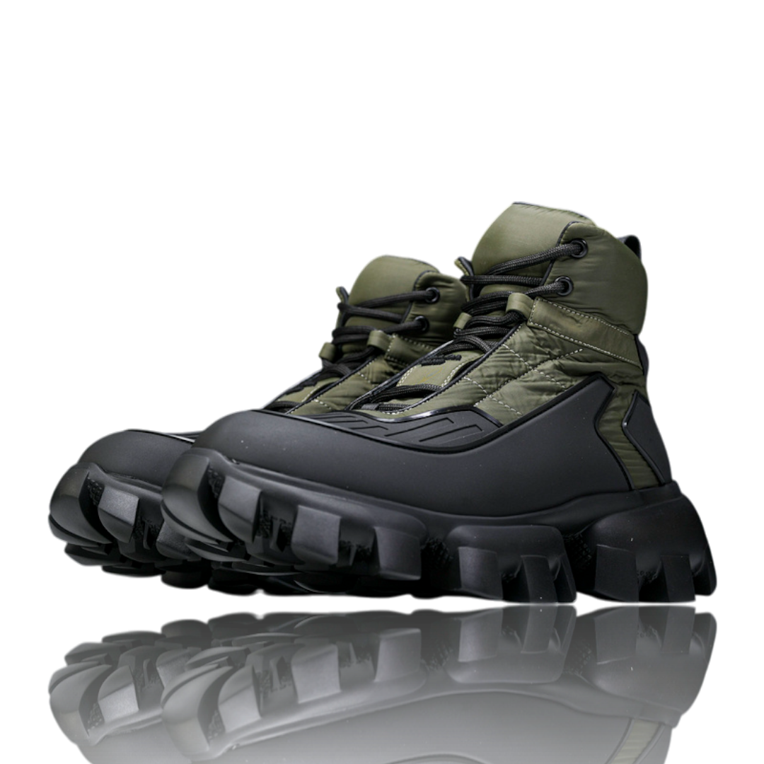 Prada Cloudbust Thunder High Tops 'Army Green'