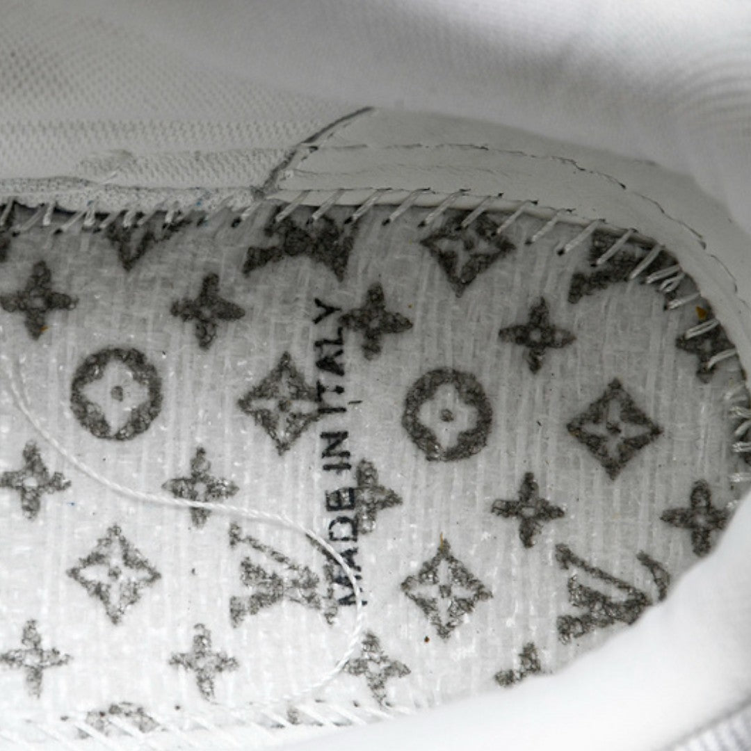 Louis Vuittоп Trainer Low 'Monogram Denim White Blue'