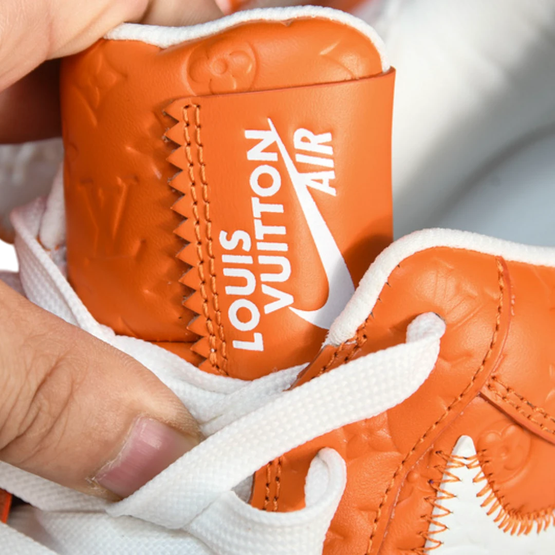 Louis Vuittоп x AF1 By Virgil Abloh 'White Orange'