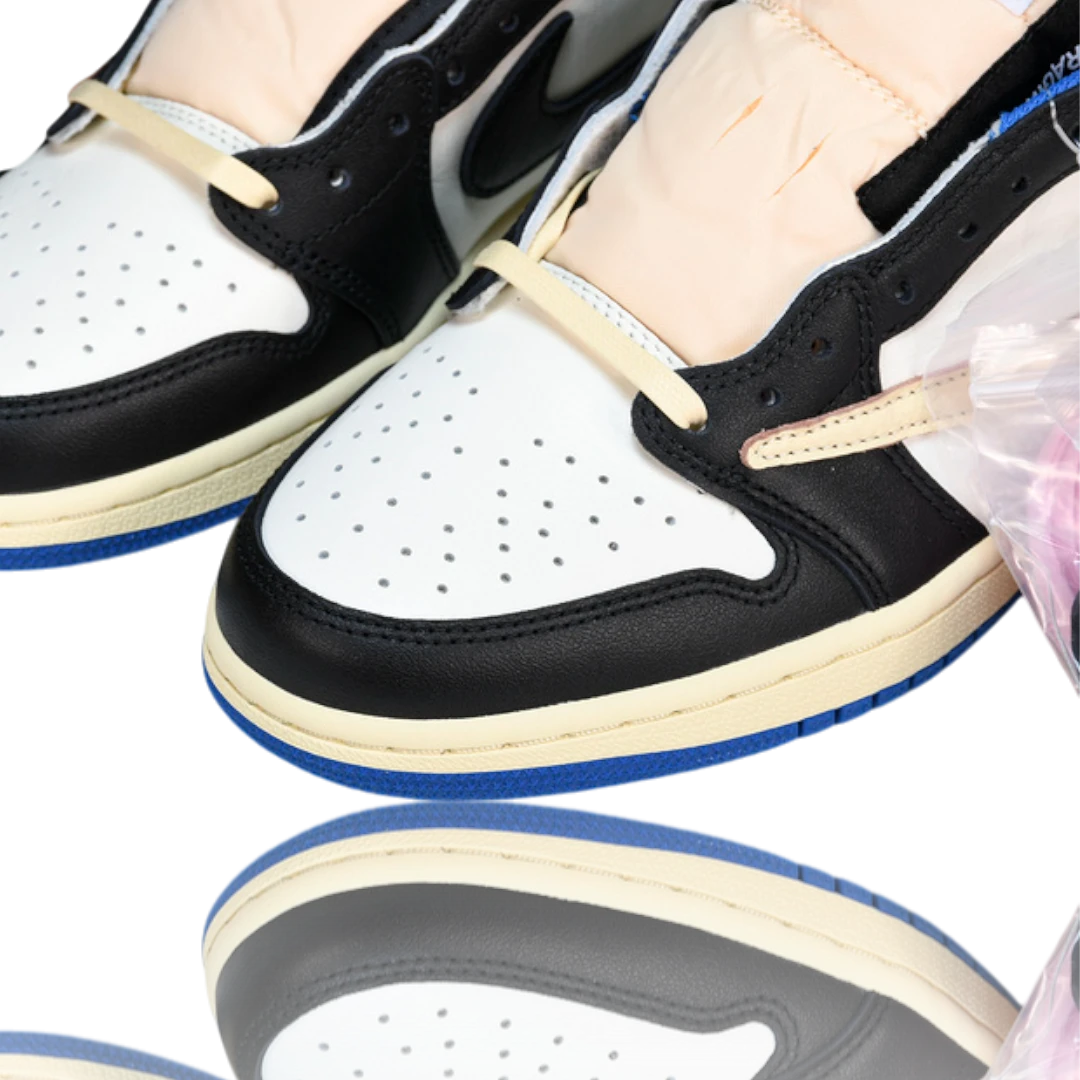 (CLEARANCE) Travis Scott x AJ1 Low OG Fragment ‘Military Blue’