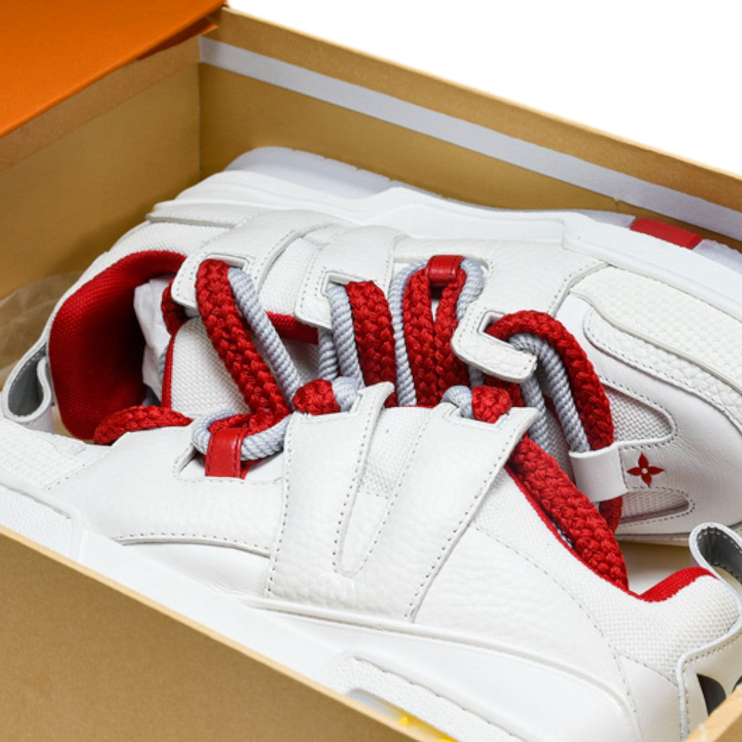 Louis Vuittоп Skate Sneakers by KidSuper 'White Red'