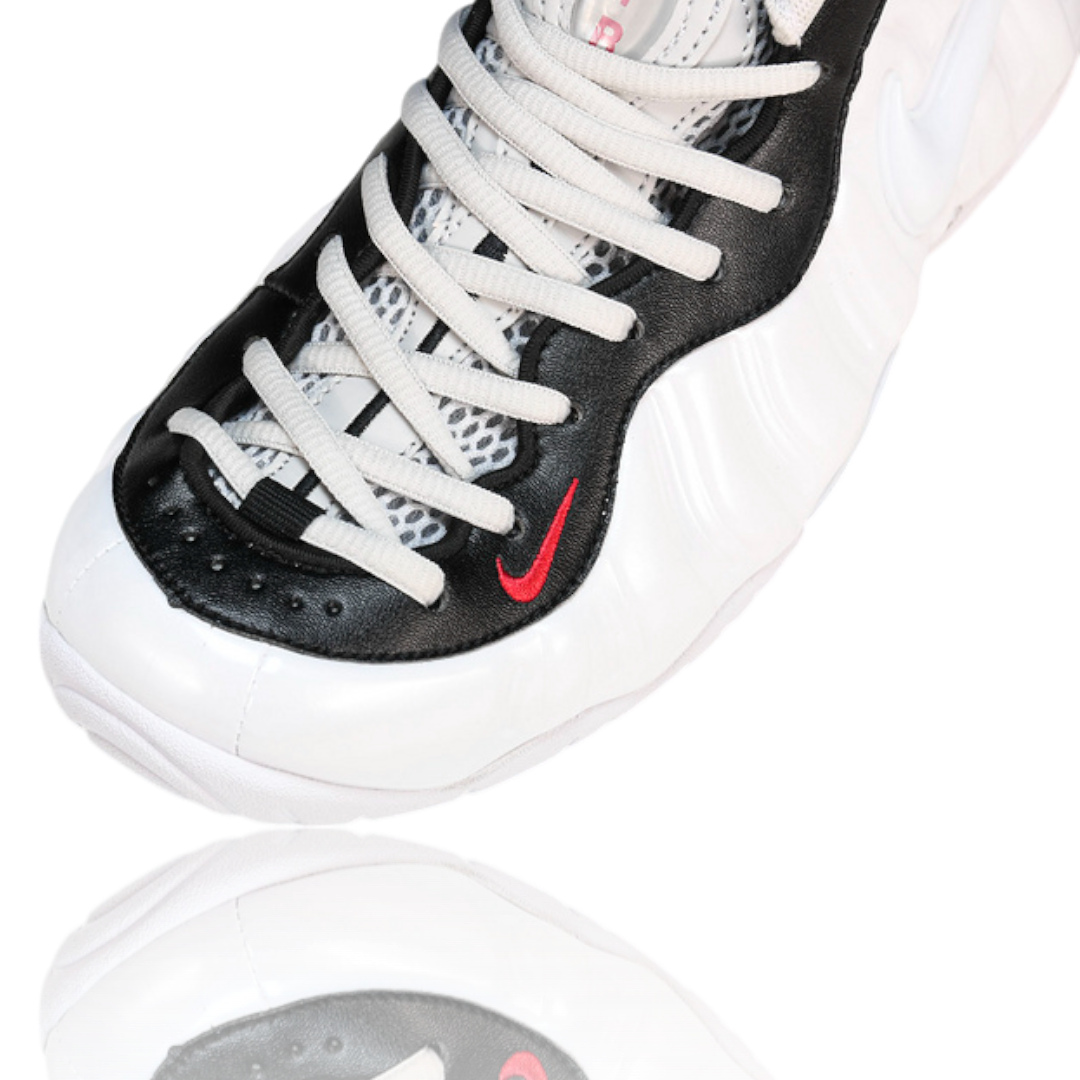 Air Foamposite Pro 'White Black University Red'