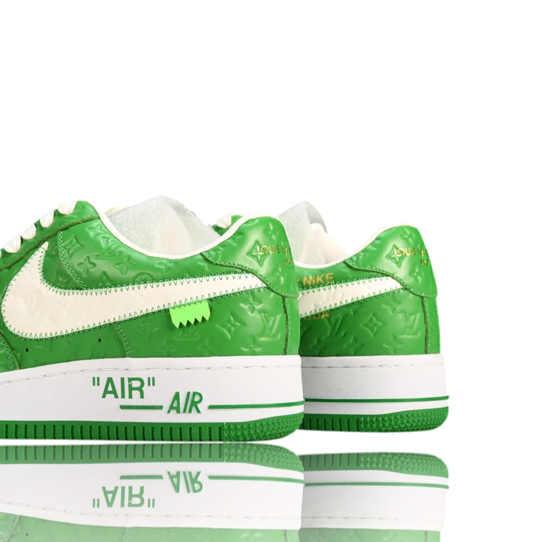 Louis Vuittоп x AF1 By Virgil Abloh 'White Green'