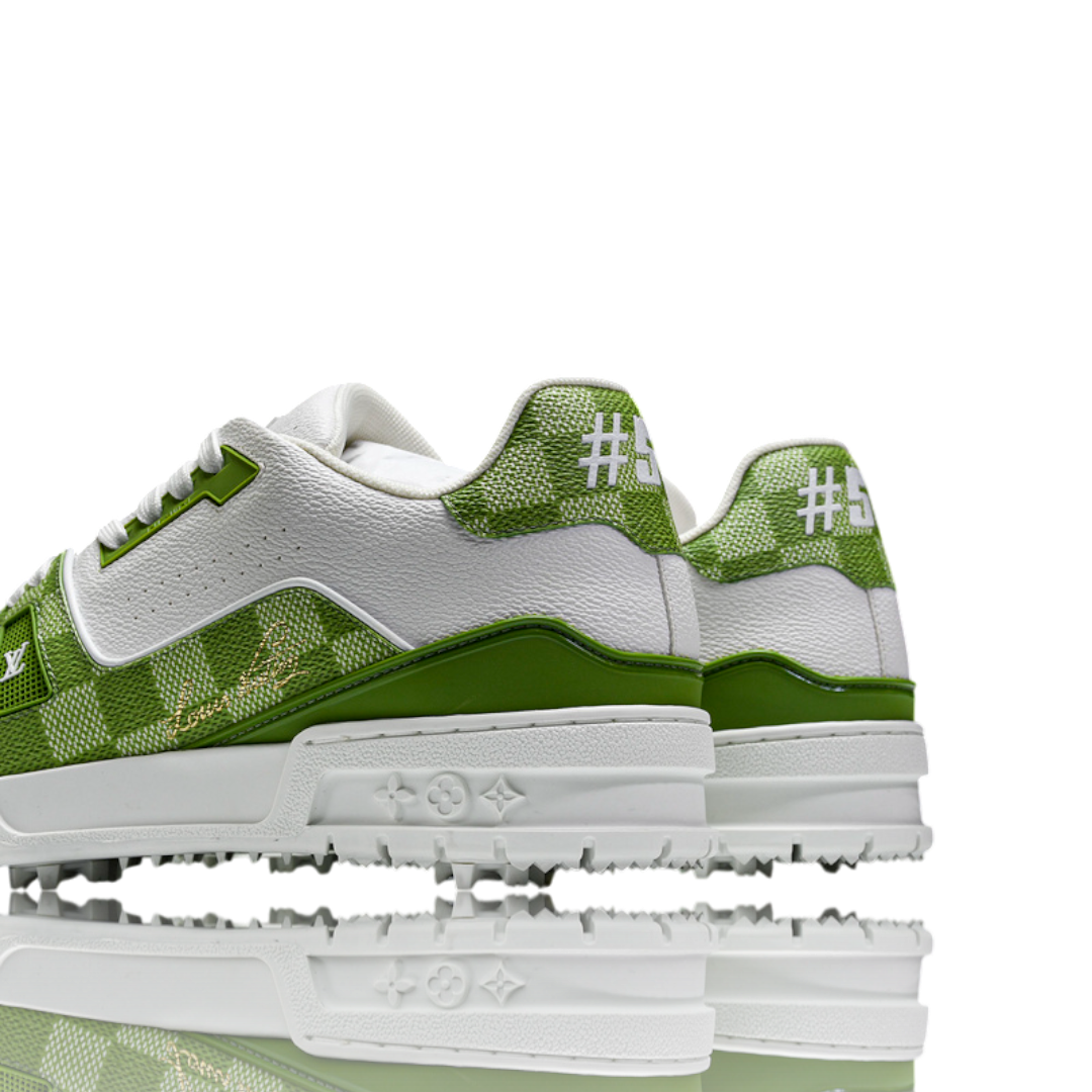 Louis Vuittоп Trainer Golf Shoes Low By Tyler, The Creator 'Green Damier'