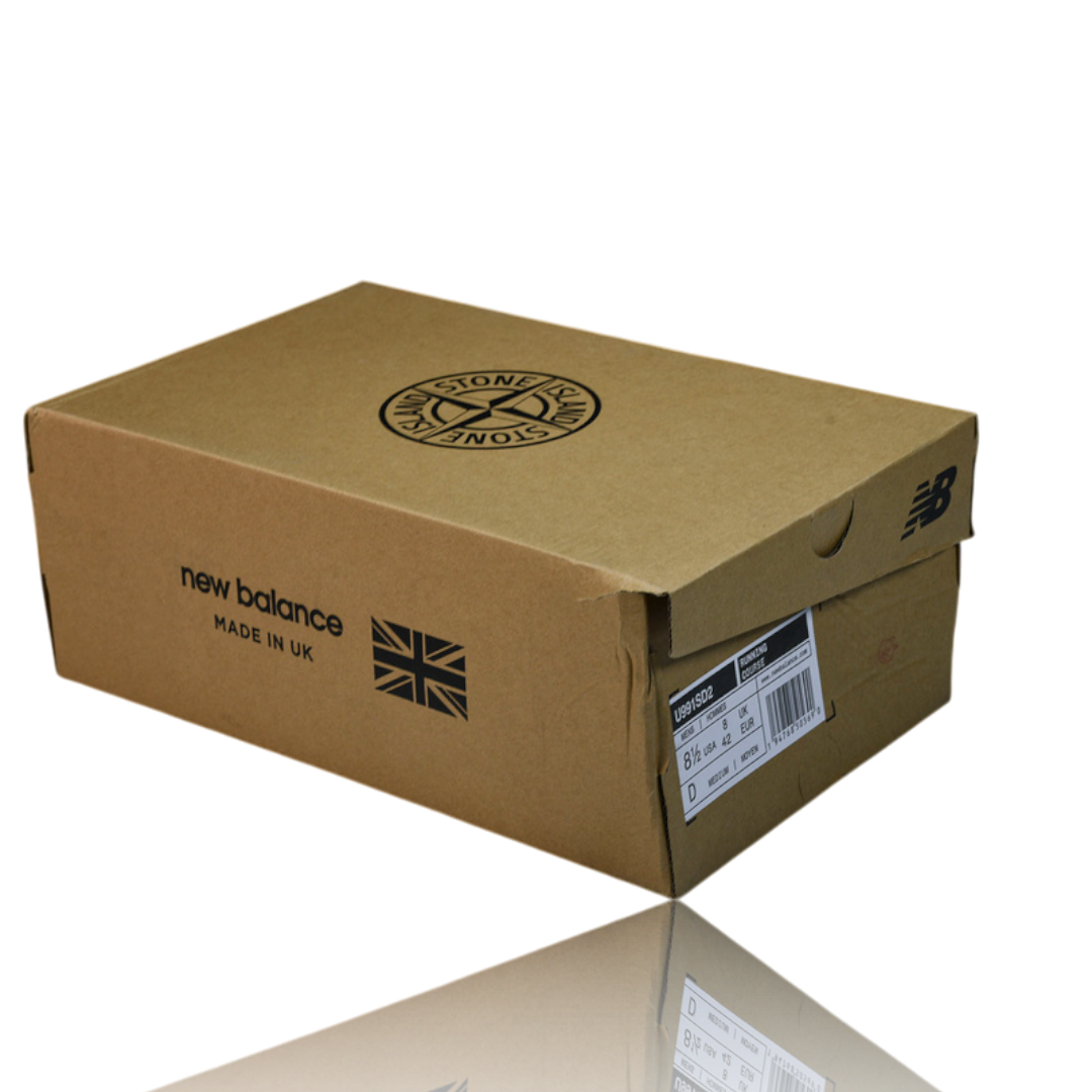 NB 991v2 MiUK x Stone Island 'Black Olive'