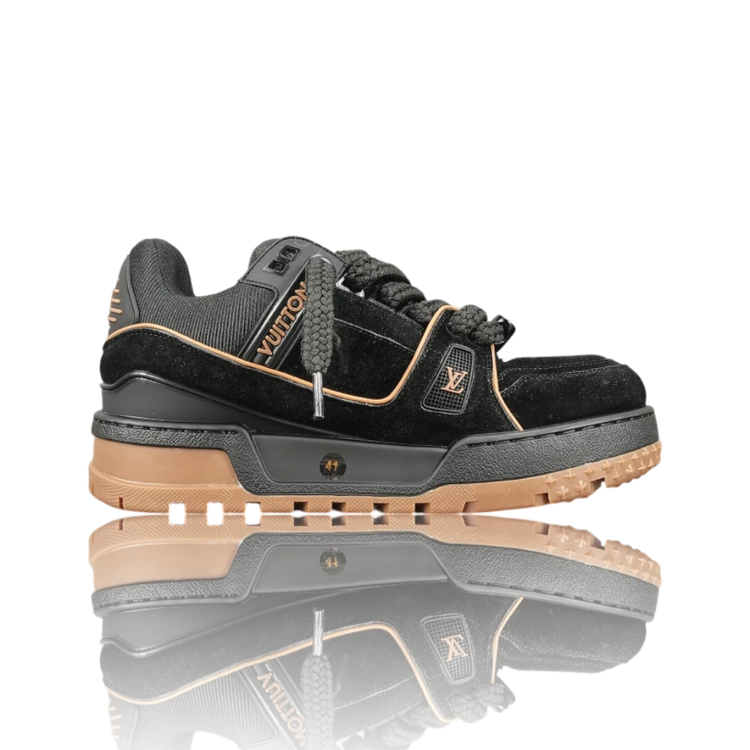 Louis Vuittоп Trainer Maxi 'Black Brown Suede'