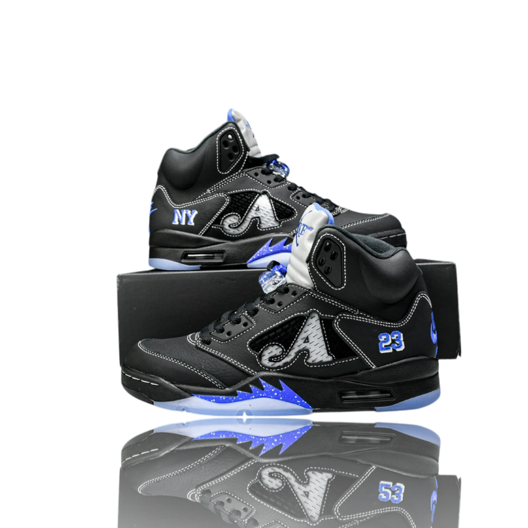 AJ5 Retro Awake NY Arctic 'Boro – Racer Blue'