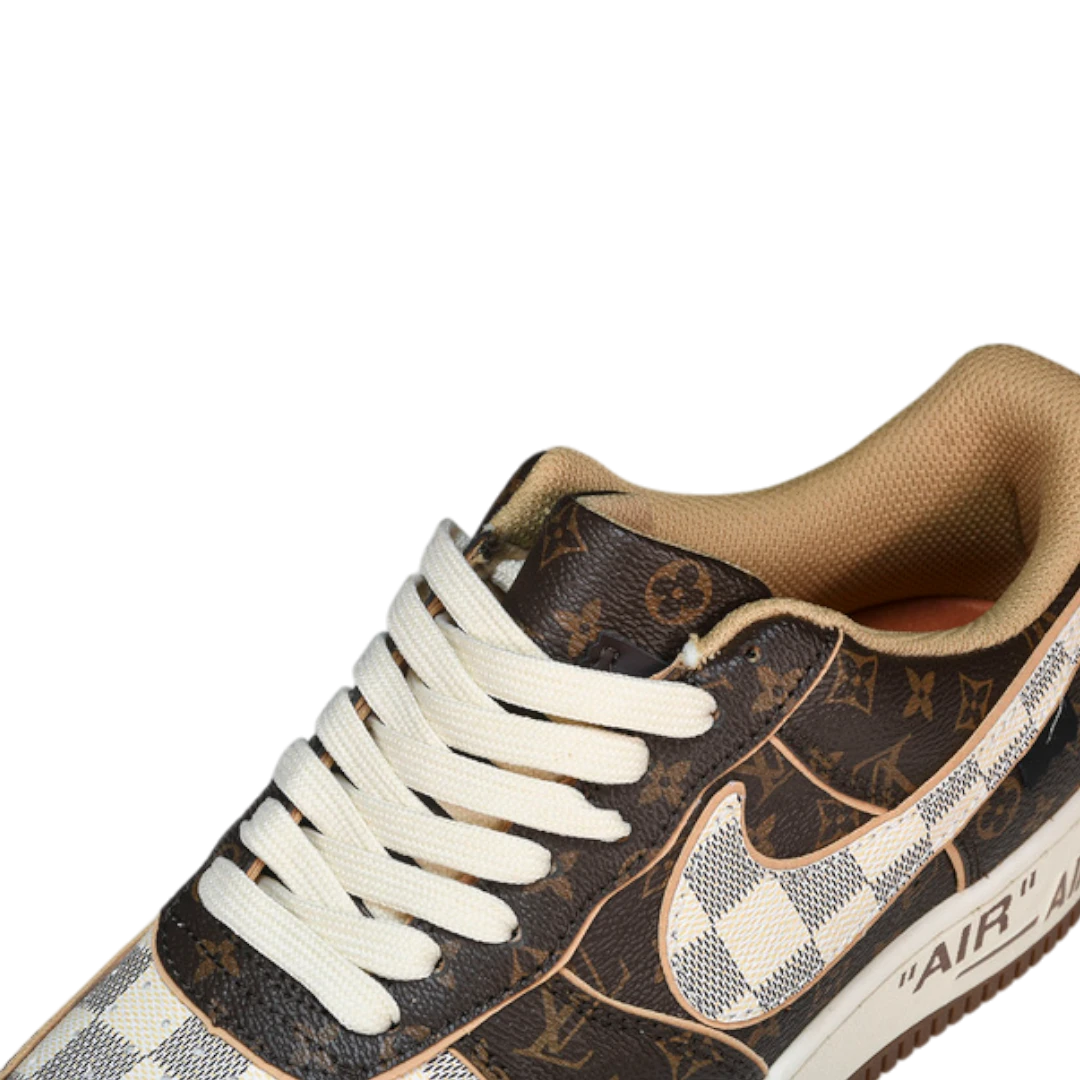 Louis Vuittоп x AF1 By Virgil Abloh ‘Monogram Brown'