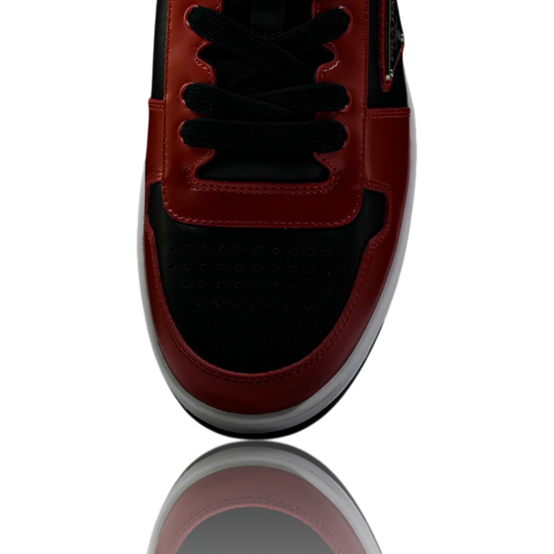 Prada Downtown Sneaker 'Black Red'