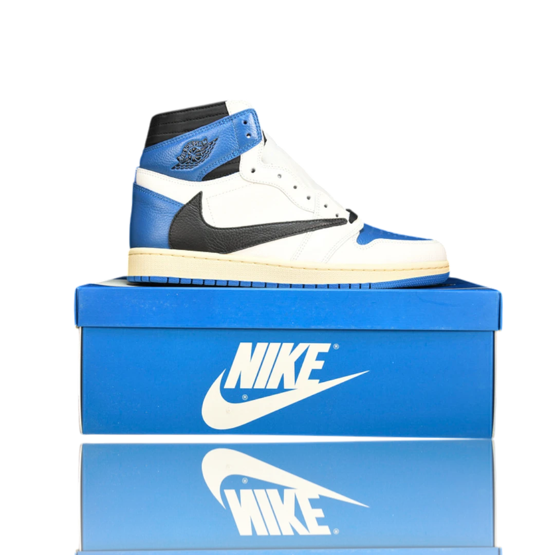 Travis Scott x AJ1 High x Fragment ‘Military Blue'