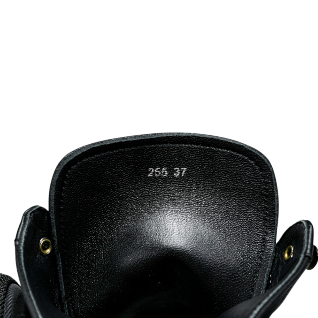 Prada Monolith brushed Boots 'With Pouch'