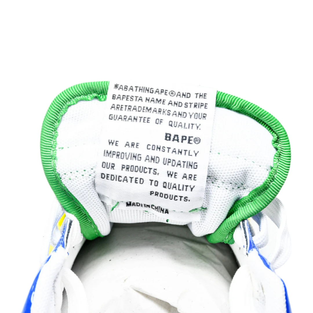 A Bathing Ape Bapesta 'Brazil'