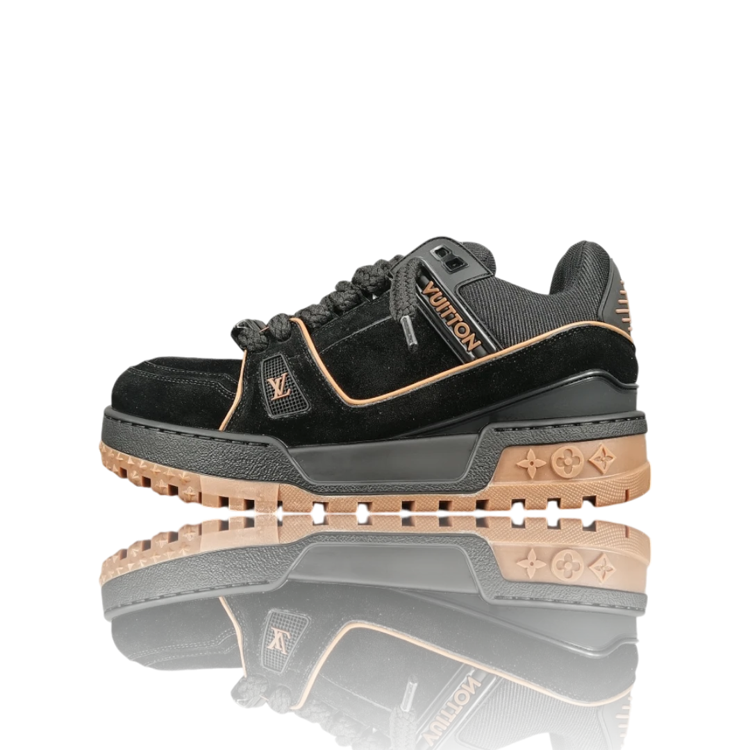 Louis Vuittоп Trainer Maxi 'Black Brown Suede'