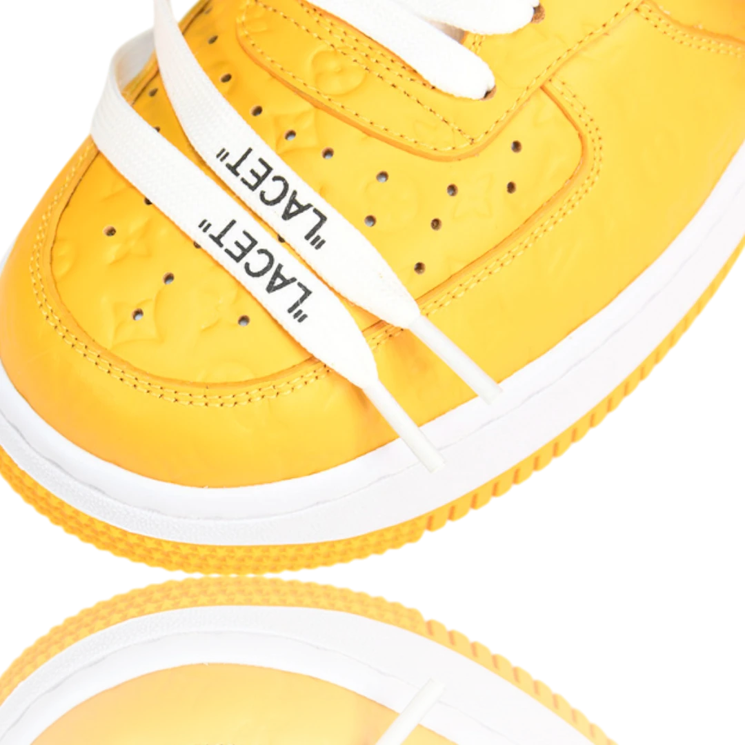 Louis Vuittоп x AF1 By Virgil Abloh 'White Yellow'