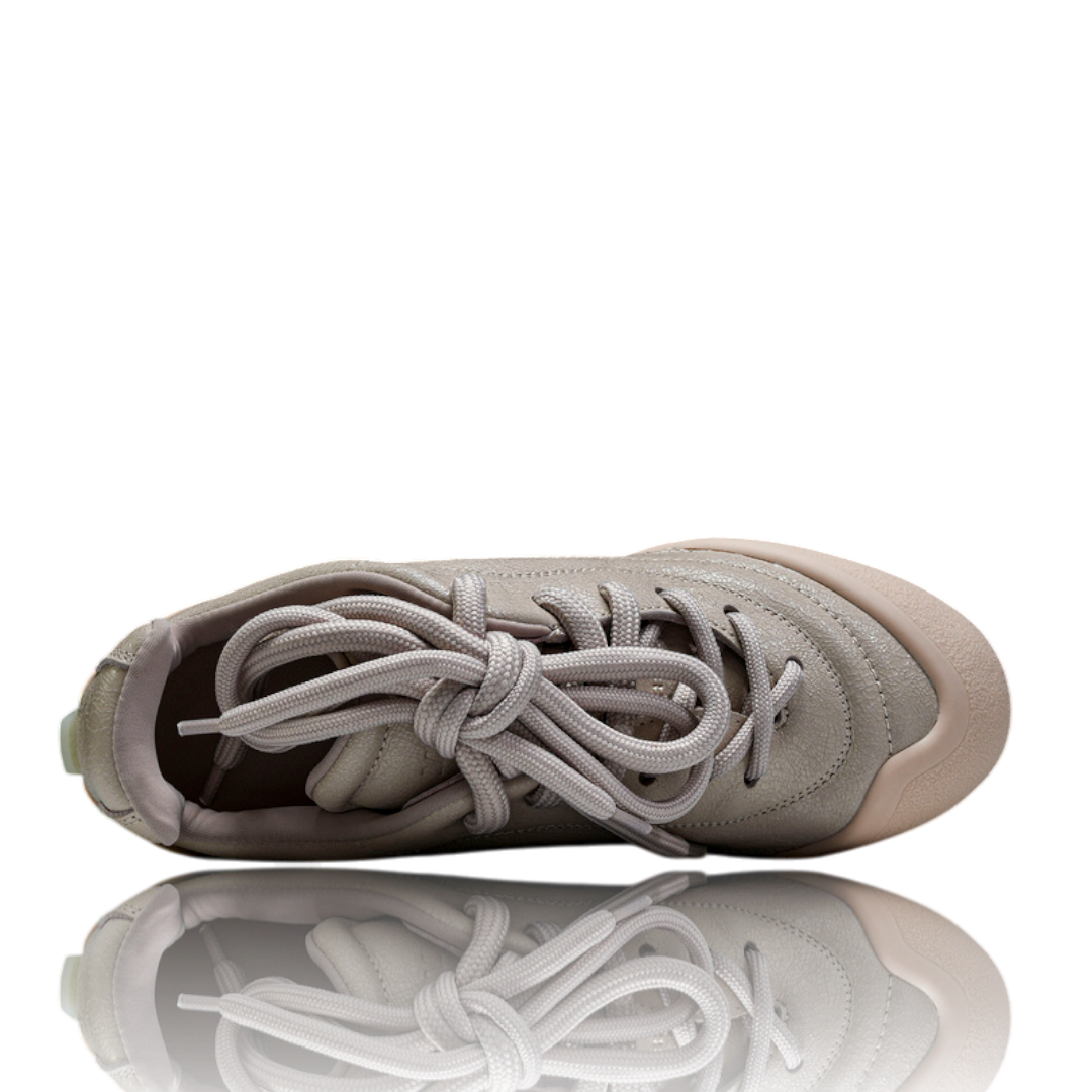 McQueen Trainers Flexion Crackled Leather 'Pink'