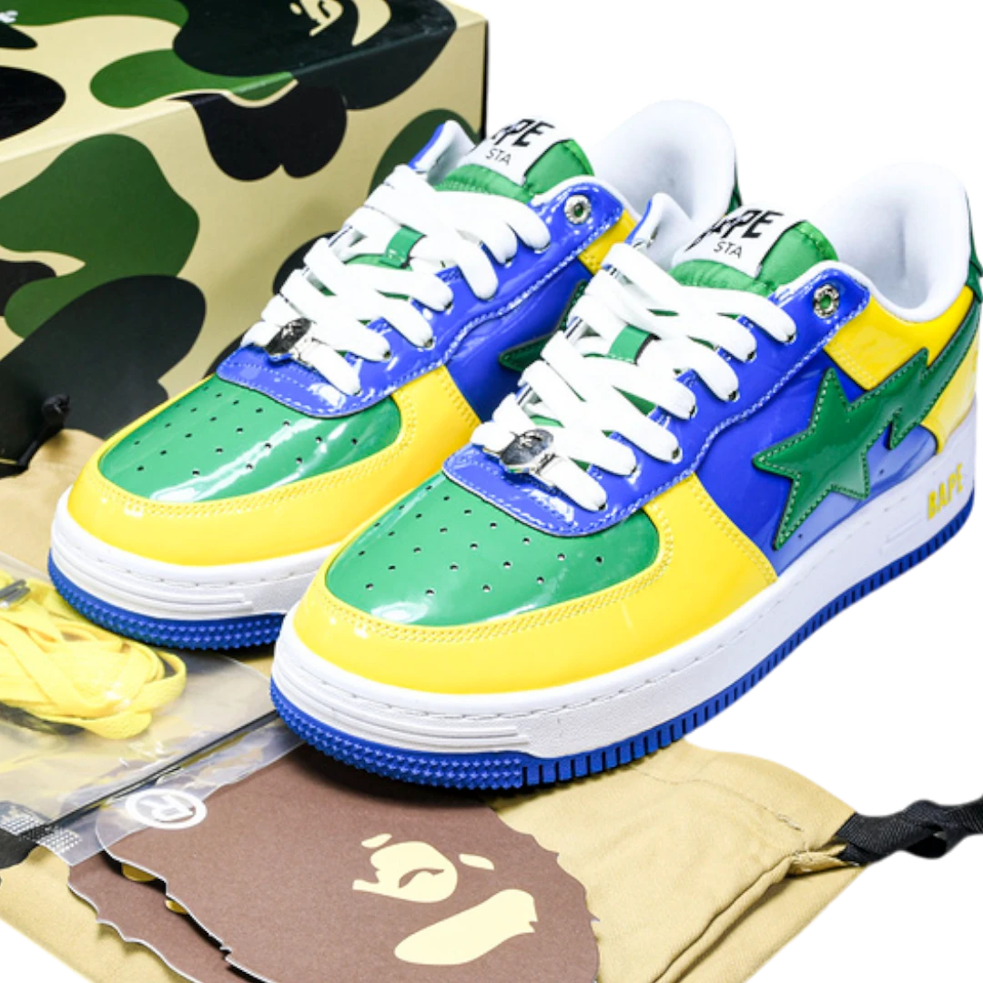 A Bathing Ape Bapesta 'Brazil'