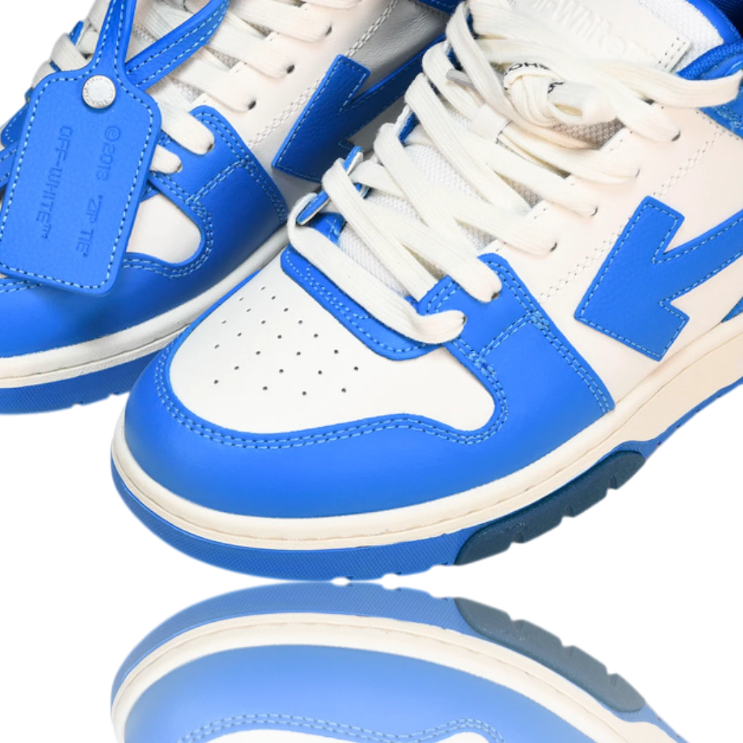 Off-White Out Of Office Low Top 'White Blue'
