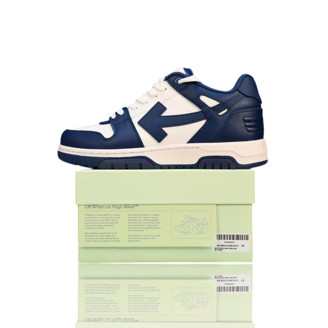 Off-White Out Of Office Low Top 'White Royal Blue'