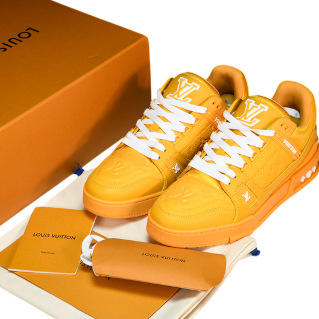 Louis Vuittоп Trainer Low 'Monogram Yellow Embossed'