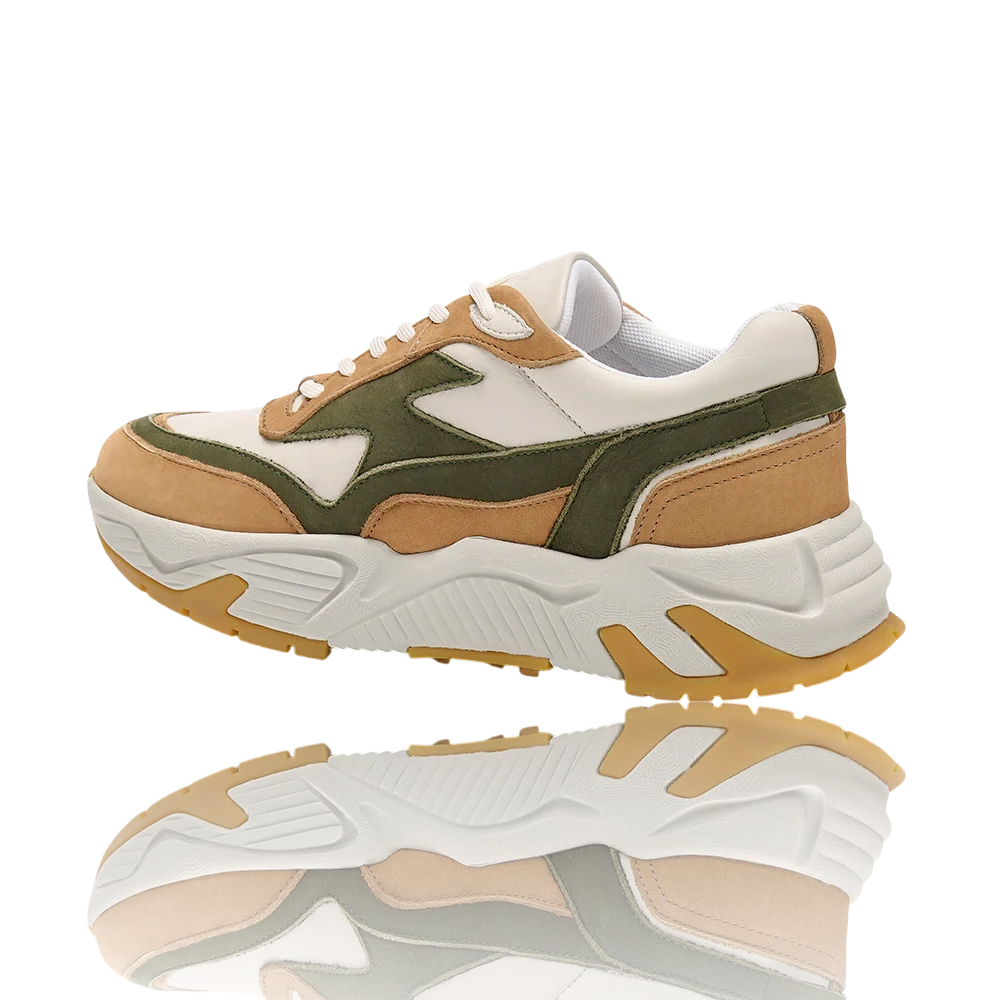 Stealth Runner 'Orange Olive White'