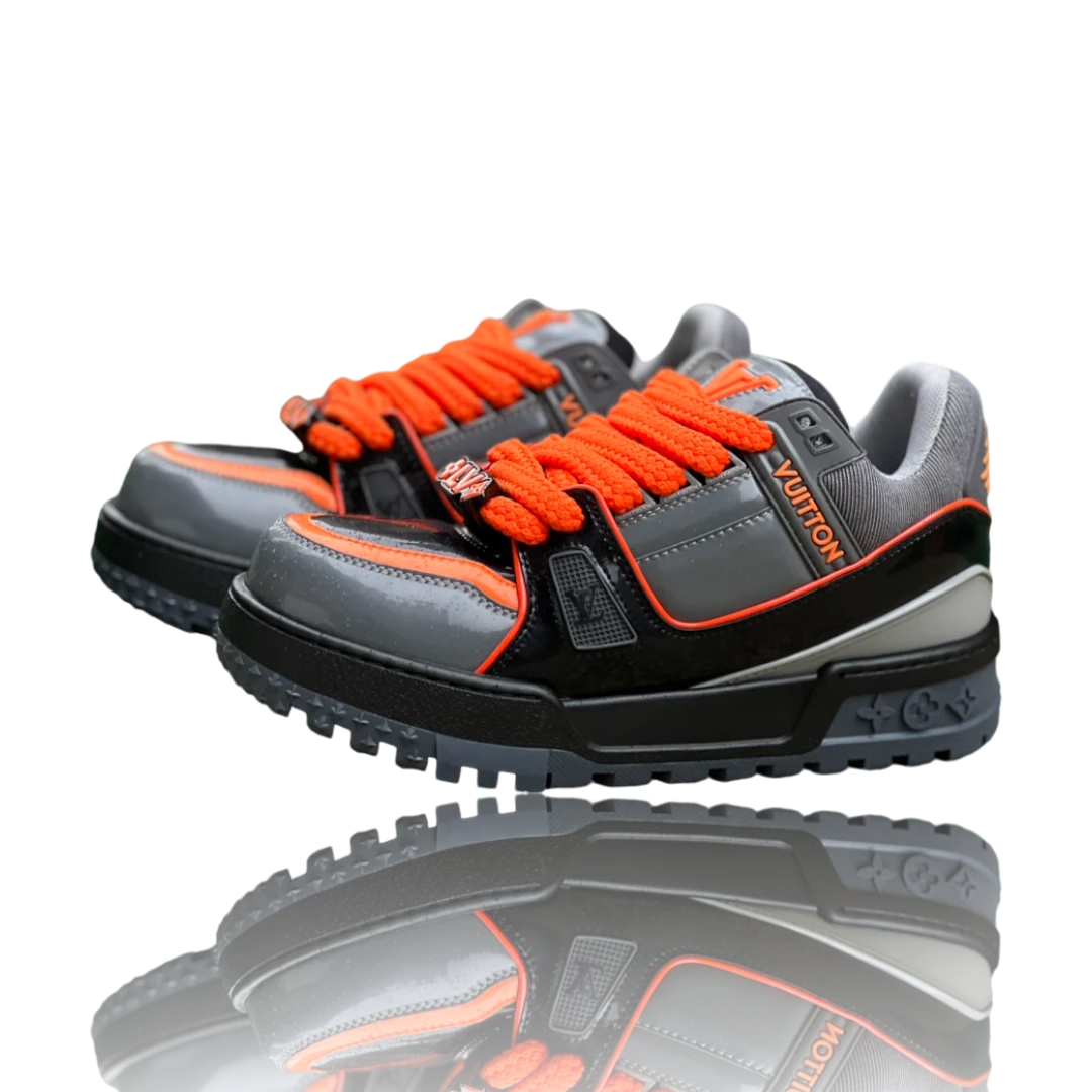 Louis Vuittоп Trainer Maxi 'Orange Grey Black'