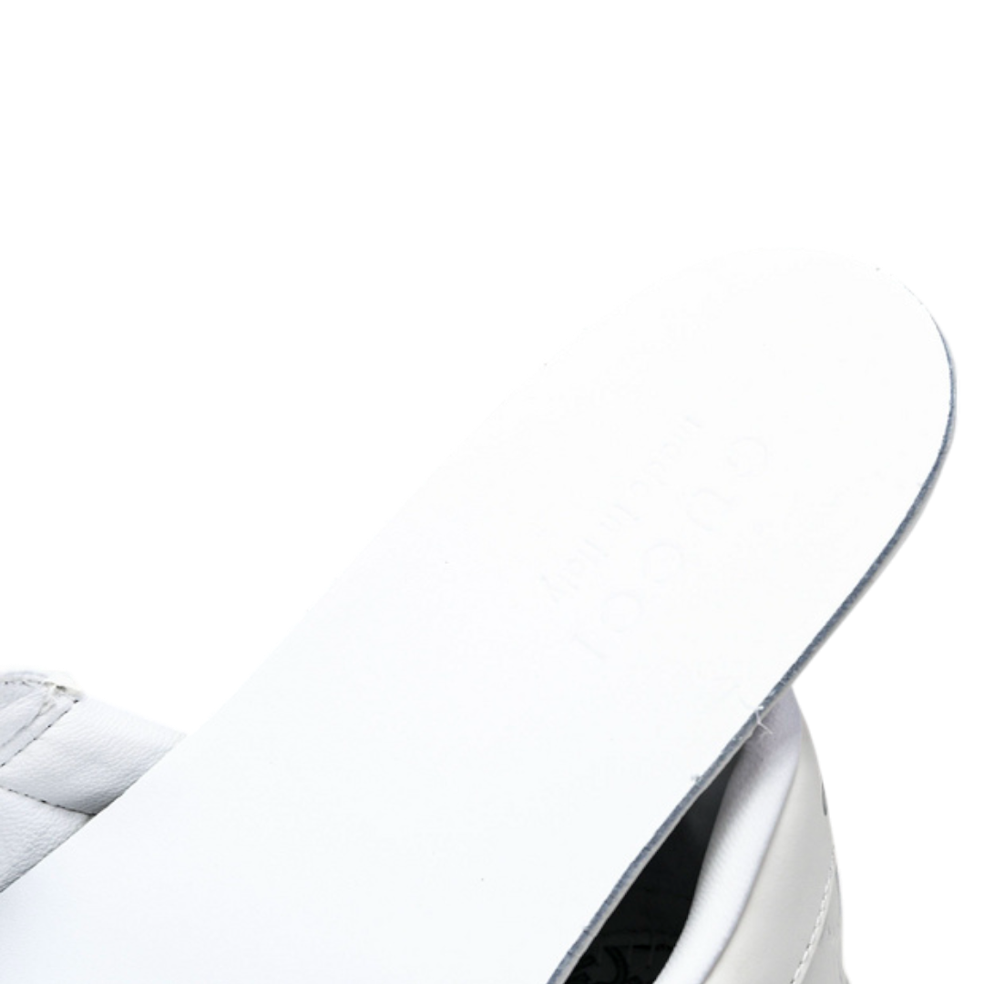 Guссi Ace Web Embossed Monogram 'White'