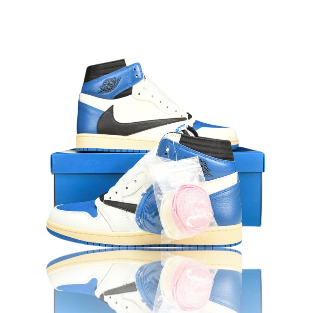 Travis Scott x AJ1 High x Fragment ‘Military Blue'