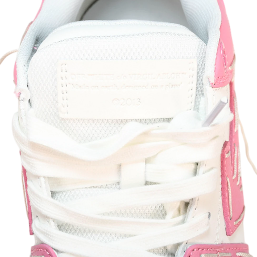 Off-White Out Of Office Low Top - Sartorial Stitch 'White Pink'