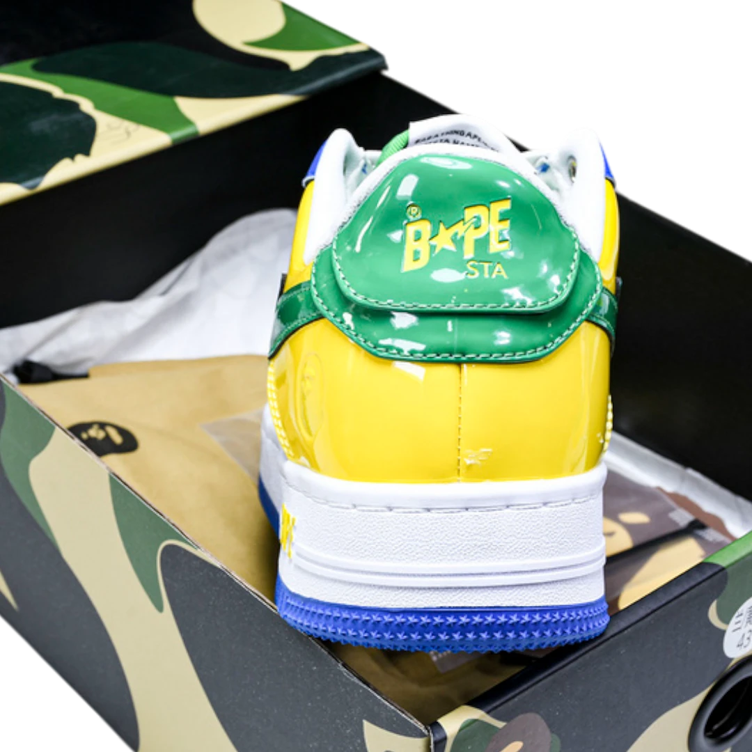 A Bathing Ape Bapesta 'Brazil'