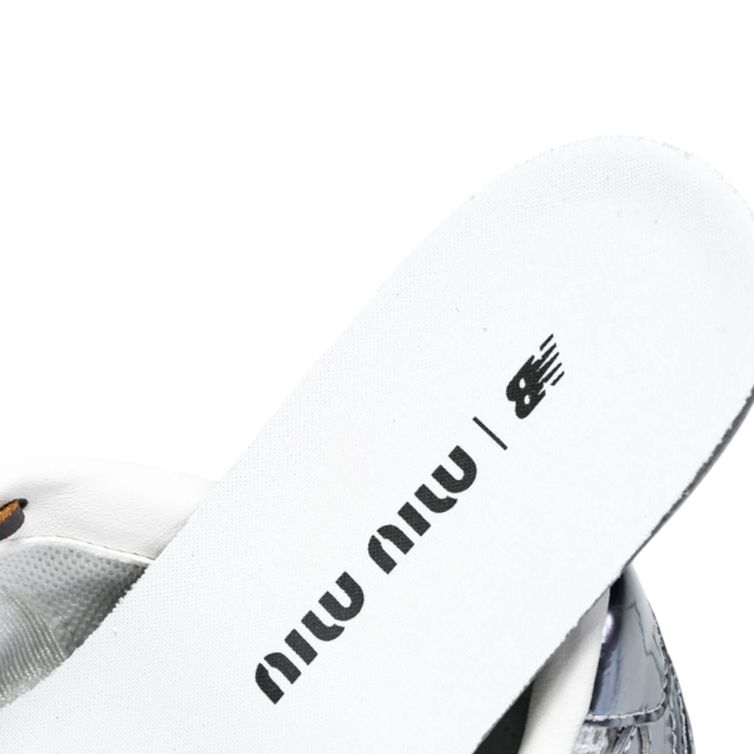 NB 530 SL x Miu Miu 'Metallic Silver'