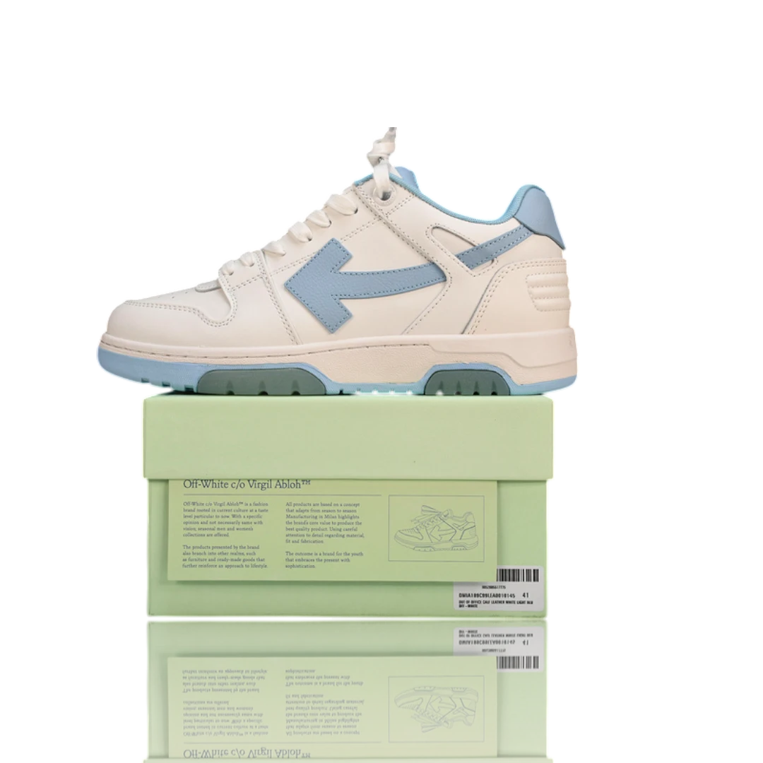 Off-White Out Of Office Low Top 'White Light Blue' (2023)