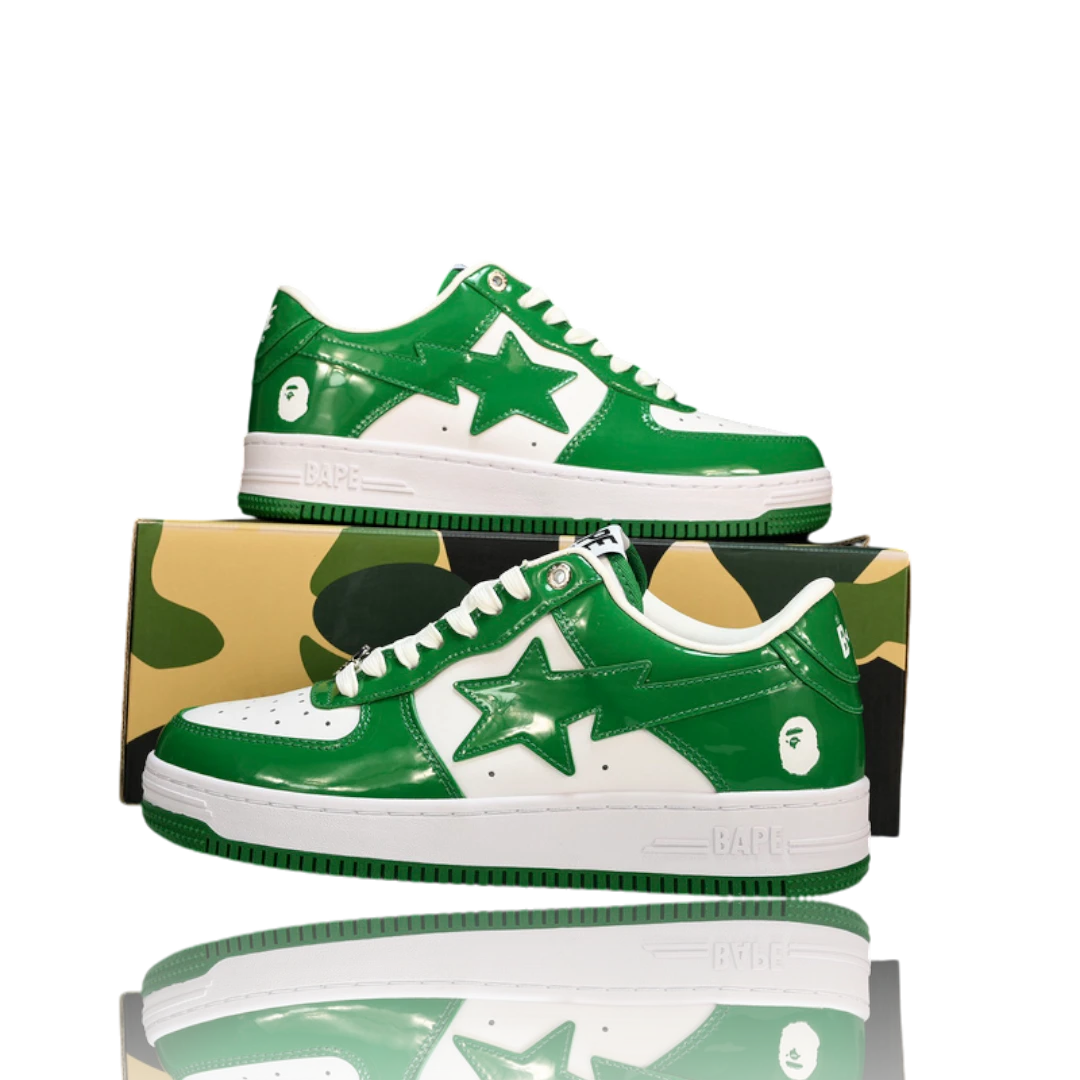 A Bathing Ape Bapesta 'Green'