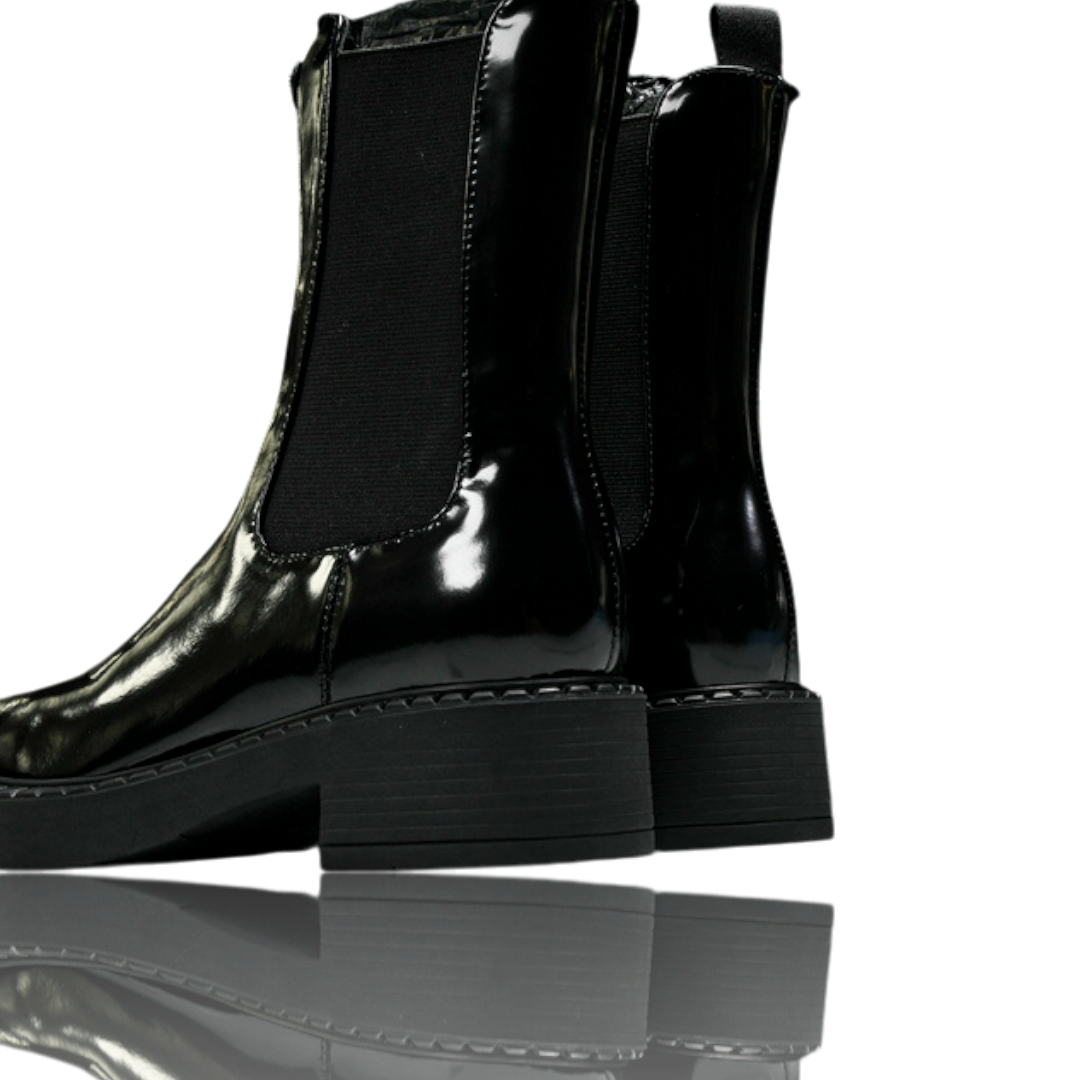 Prada Brushed Chelsea Boots 'Black'