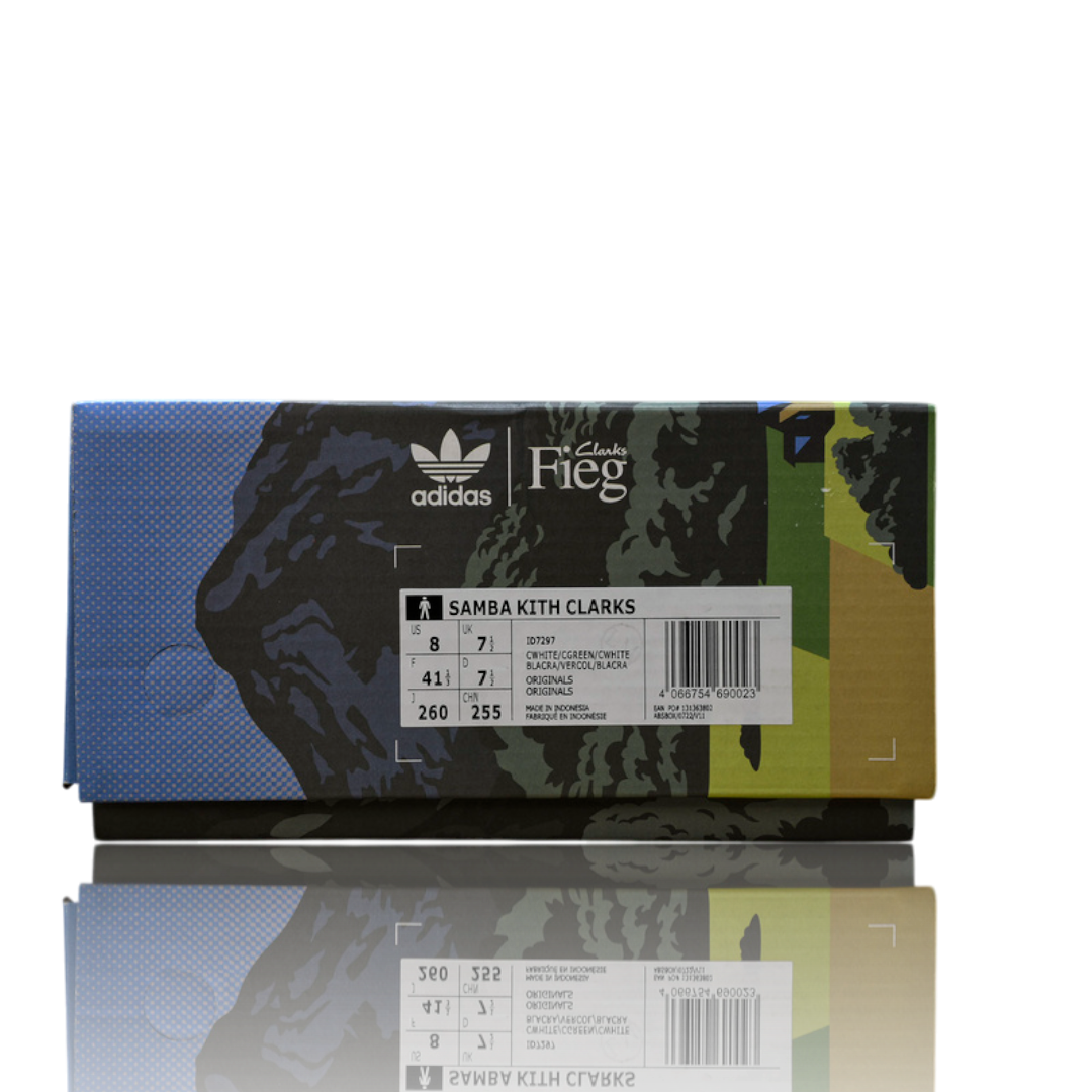 AD x Clarks '8th Street Samba' By Ronny Fieg 'White Green'