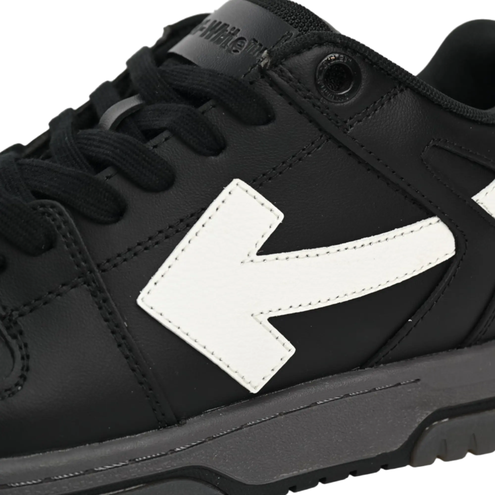 Off-White Out Of Office Low Top 'Black White'