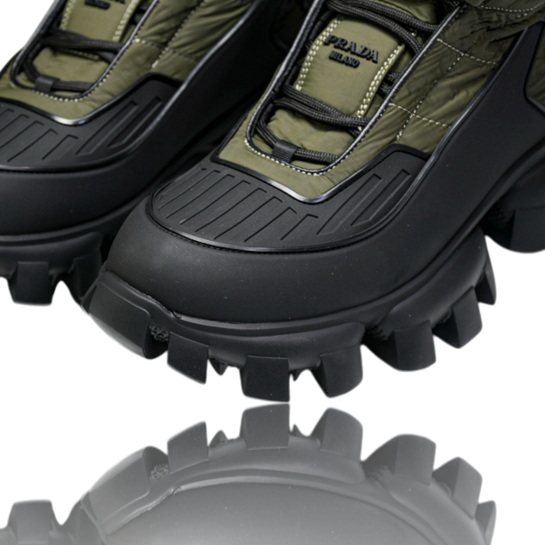 Prada Cloudbust Thunder High Tops 'Army Green'