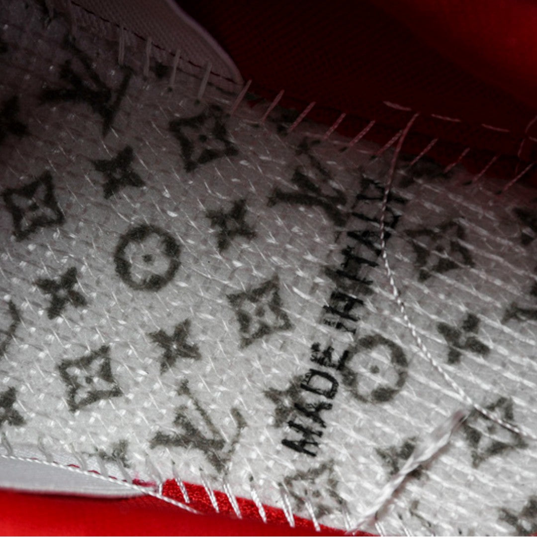 Louis Vuittоп Skate Sneakers by KidSuper 'White Red'