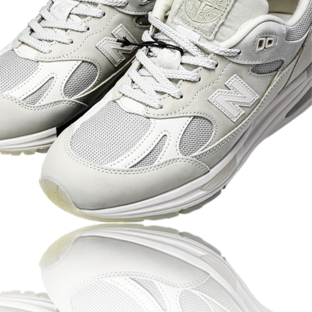 NB 991v2 MiUK x Stone Island 'Ghost Pack Sand'