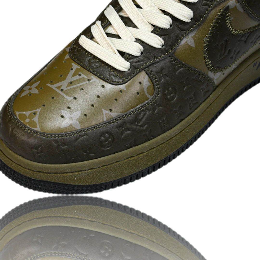 Louis Vuittоп x AF1 By Virgil Abloh 'Brown Grey'