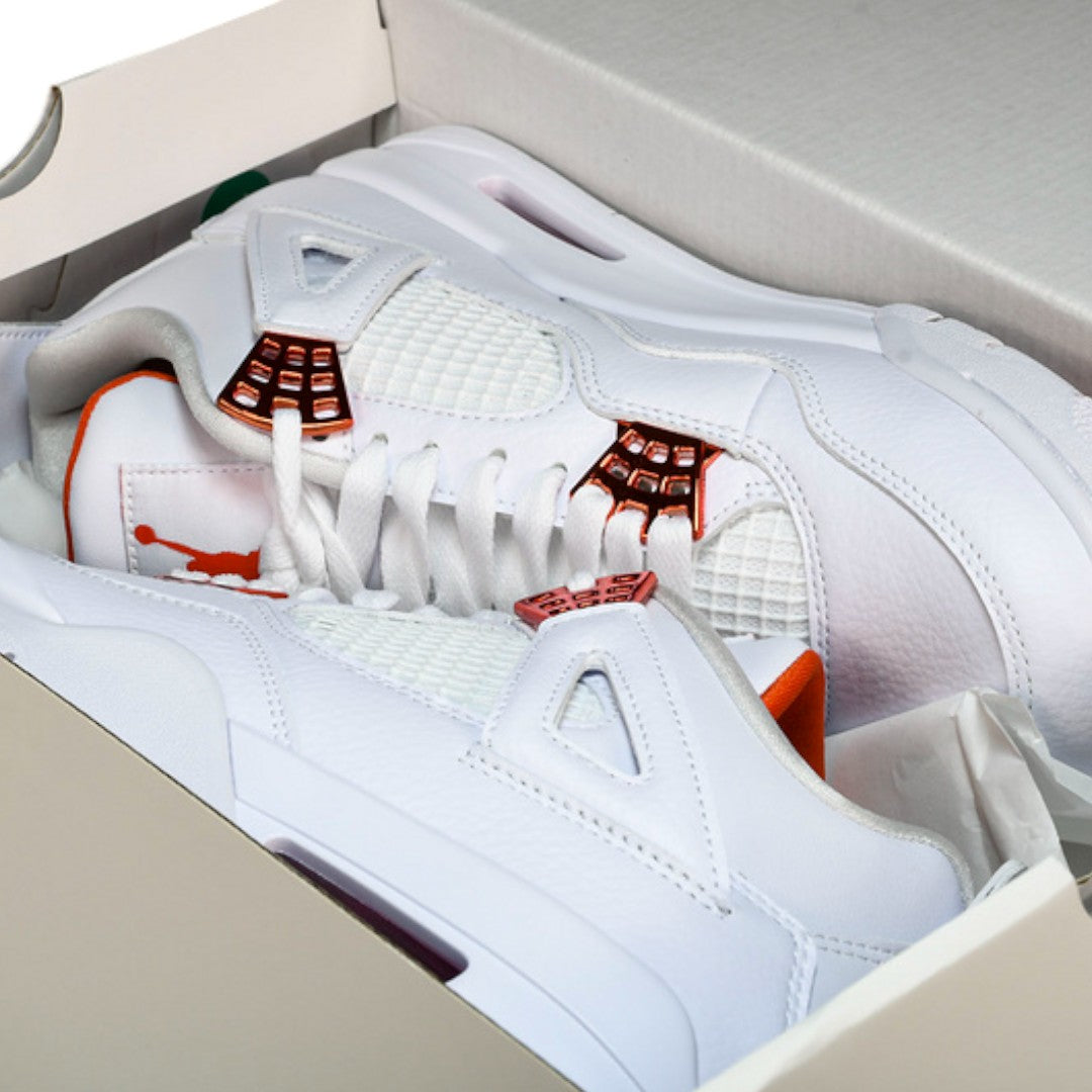 AJ4 Retro 'Metallic Orange'