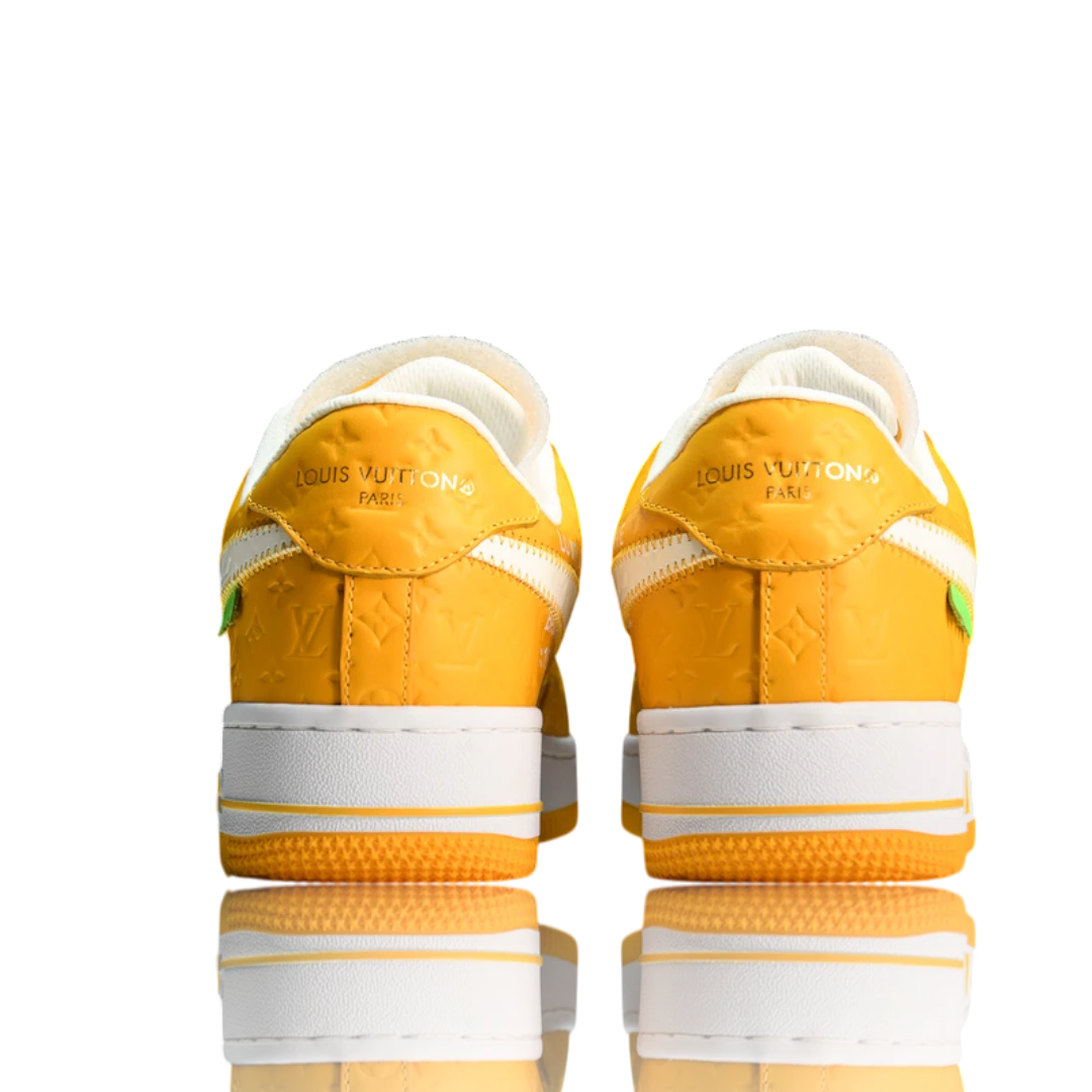 Louis Vuittоп x AF1 By Virgil Abloh 'White Yellow'